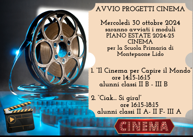 PROGETTO CINEMA