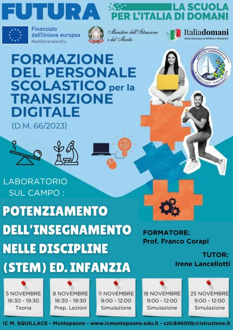 POTENZIAMENTO DELL’INSEGNAMENTO NELLE DISCIPLINE STEM